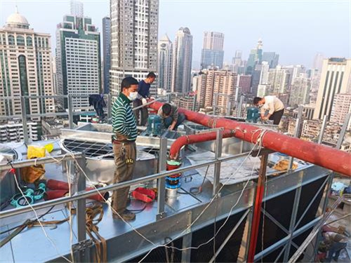 玻璃鋼冷卻塔發(fā)生破裂的原因以及該怎樣防預(yù),圓形玻璃鋼冷卻塔